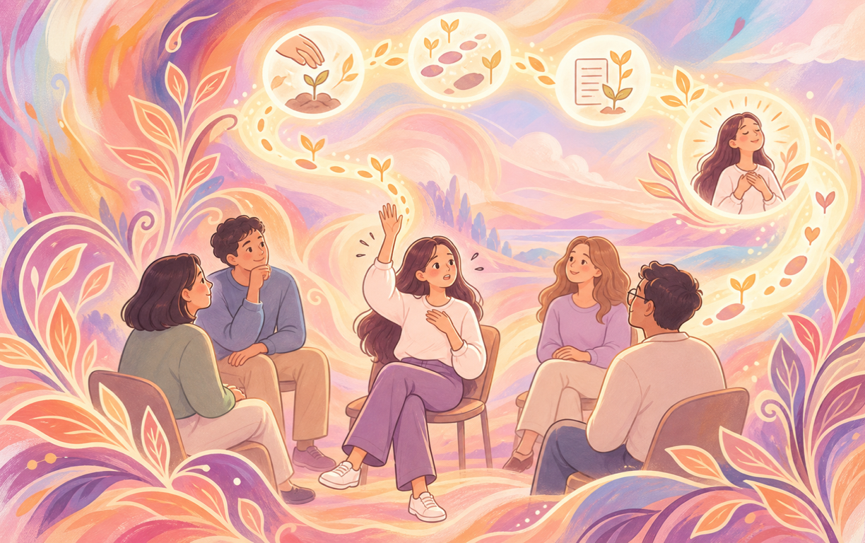 A small act of speaking up becomes a growing trail of self-belief